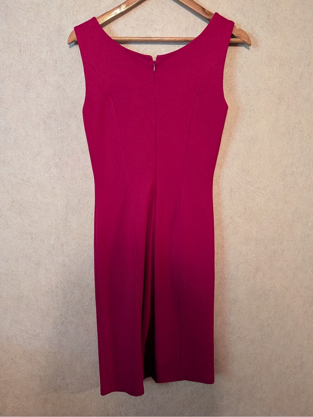 ARMANI COLLEZIONI fuschia ruffle mini dress sz 6 - Picture 6 of 6